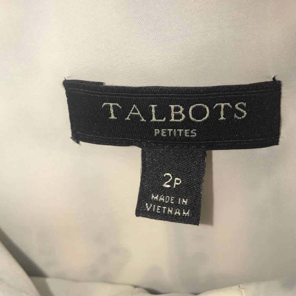 Talbots Cute Dress Size 2 Petite - Picture 3 of 4